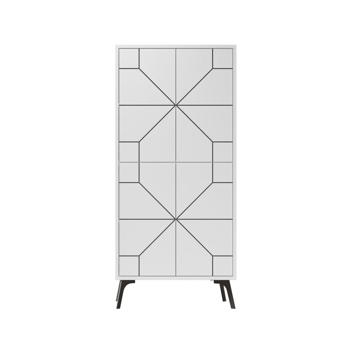 Hanah Home Armario multiusos Dune - Blanco Hanah Home Armario multiusos Dune - Blanco